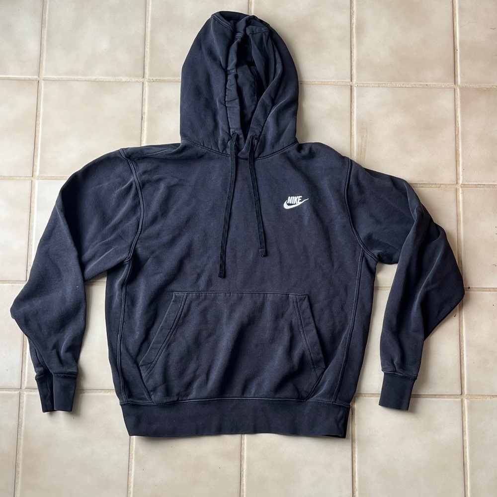 Nike Men’s Black Charcoal Pullover Hoodie
